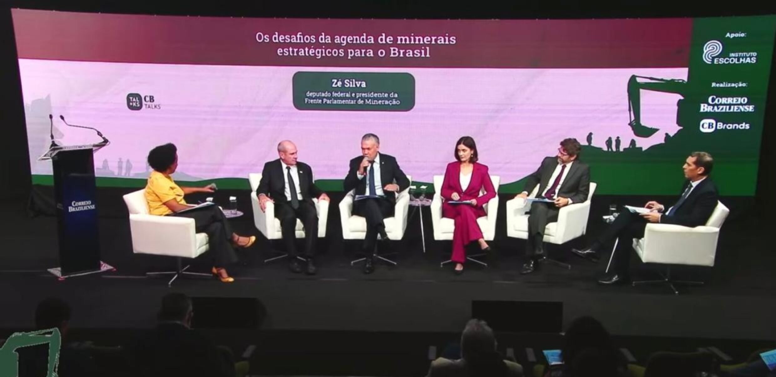 Presidente da FPMin defende urgência na aprovação da Política de Minerais Estratégicos em debate sobre mineração sustentável