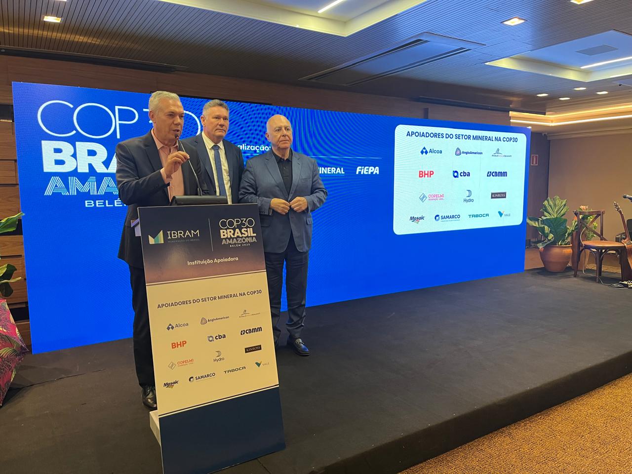 COP30: FPMin reforça protagonismo do Brasil na agenda climática e mineral